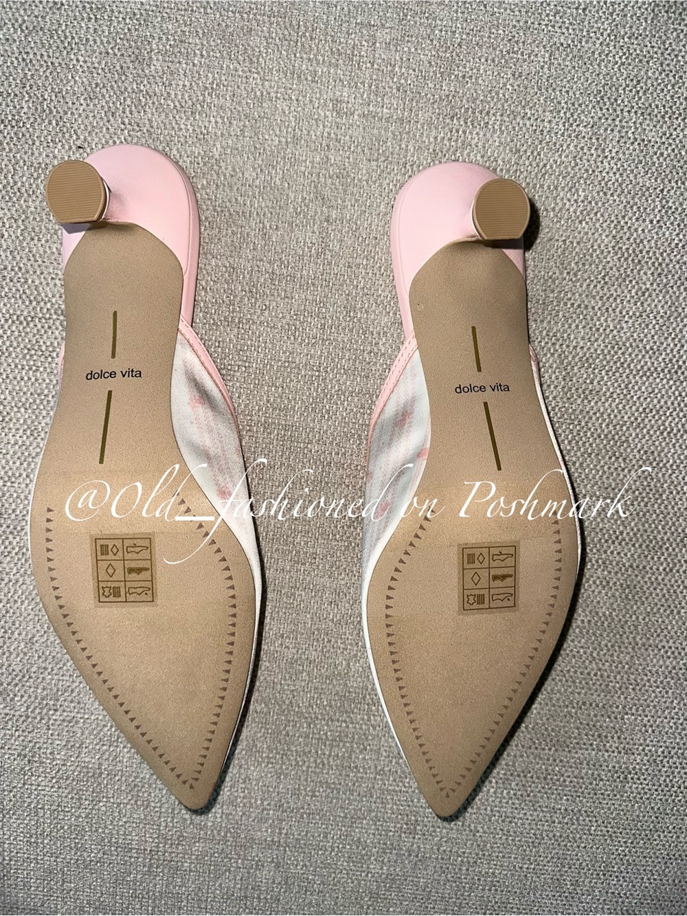DOLCE VITA Cleo X Byrdies Heeled Satin Mules - Picture 10 of 11